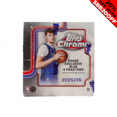 2025-26 Topps Chrome Basketball MEGA Box (Choose Team - 5-box Break #1) Basketball